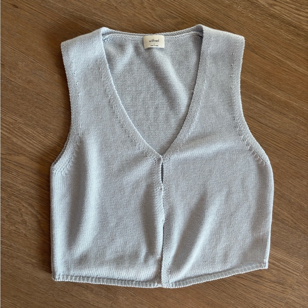 ARITZIA Basque Sweater Vest *S* Never Worn